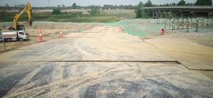 铺路钢板工程